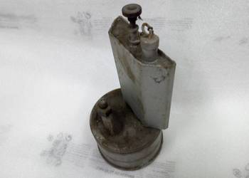 Stara lampa karabinowa wystrój garażu itp PRL