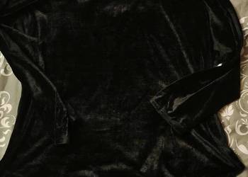 czarna bluzka zamszowa XL XXL 3XL 42 44 46 wysyłam