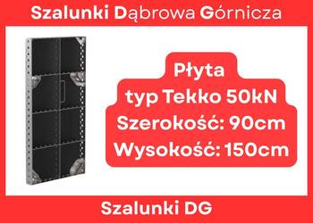 Szalunek Ścienny płyta Tekko 50kN 90-150 szalunki ścienne narożnik
