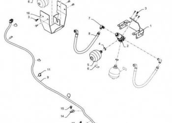 New Holland T6090 T6070 T7230 Hydroakumulator 1.4l 87622941