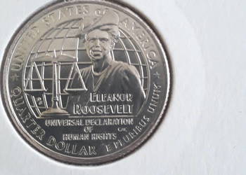 25 Centów USA Eleanor Roosevelt 2023 r. men.D 25 Centów USA Eleanor Roosevelt 2023 r. men.D