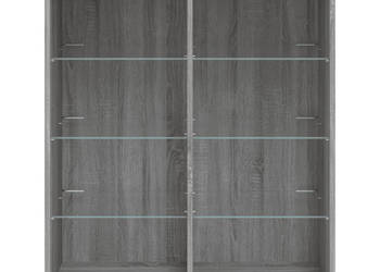 Szafka z oświetleniem LED szary dąb sonoma 81x37x100 cm WM-836719