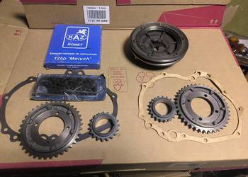 Fiat 126p łańcuch rozrzadu z kolami PRL originale Romet