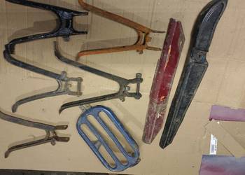 Stopki centrale osłony łańcucha bagażnik komar ogar