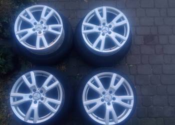 Alufelgi 5x112 17 cali Mercedes W204 7,5J ET 47 A2044015802 Oryginał