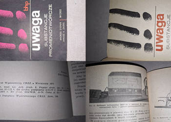 Kolekcjonerska perełka PRL – „Uwaga! Substancje promieniotwórcze” CRZZ 1972