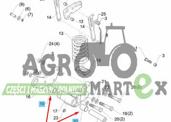 3173435 TULEJKA EG40/44x52,5 LEMKEN