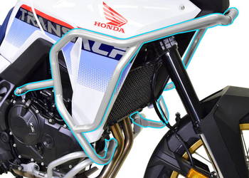 Gmole górne do Honda XL 750 Transalp (2025) - srebrne