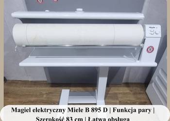 Magiel elektryczny Miele B 895 D | Funkcja pary |Szer. 83 cm| Łatwa obsługa