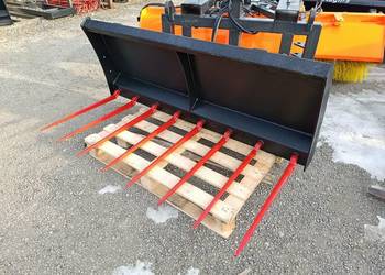 Widły do obornika 1,20 - 2,0m na euroramke sms mx Transport Cała PL