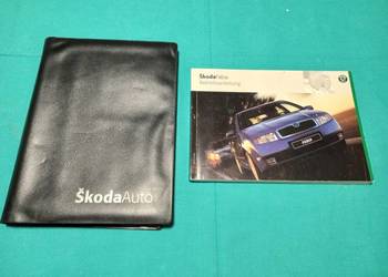 SKODA FABIA 1 Instrukcja Obsługi Etui KOMPLET 2002