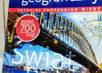 Atlas geograficzny świat Polska antykwariat szkolny outlet