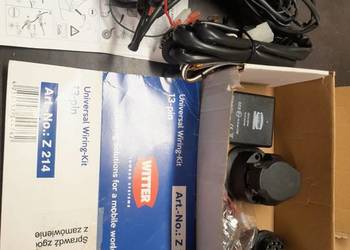 Wiązka haka uniwersalna Witter Instalacja z modułem 13 pin Z214