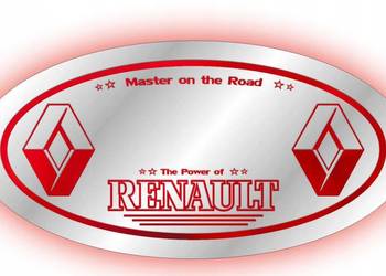 Lustro LED, RENAULT ,24v TIR podświetlane świecące IG: AFLED truck acesor