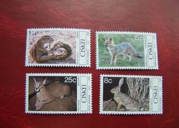 Ciskei 1982 MNH Mi. 30/33 Fauna Zwierzęta  a