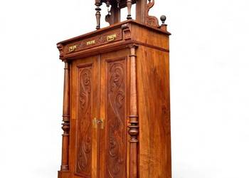 Eklektyczna Bieliźniarka - Szafonierka z nadstawką Lustro fazowane