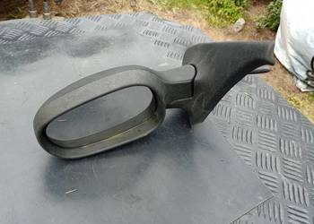 lusterko manualne renault Clio 2 II lift lewe czarne mat lusterko manualne renault Clio 2 II lift lewe czarne mat