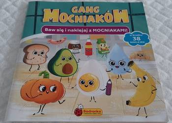 Gang Mocniaków. Baw się i naklejaj z Mocniakami (Książeczki dla dzieci)