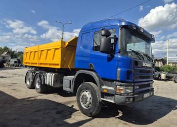 WYWROTKA SCANIA P124 420KM MEILLER KIPPER  6x6 2003r.
