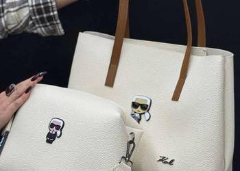 Torebka shoperka Karl Lagerfeld 2w1 różne kolory