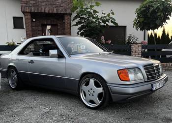 Mercedes c124 124 coupe automat klimatyzacja skóra