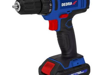 WIERTARKO-WKRĘTARKA, WKRĘTARKA DEDRA DED7878B 14,4V, 2X1,5AH LI-ION, UCHWY…