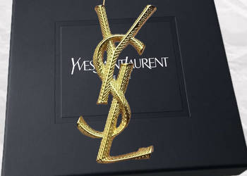 Broszka Zawieszka YSL Yves Saint Laurent 7 cm