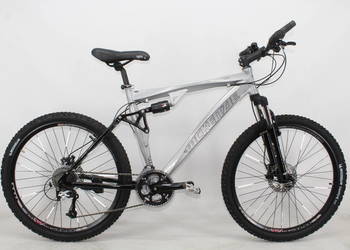 Amortyzowany MTB rower MC KENZIE 27 Biegów DEORE XT Koła 26 cali