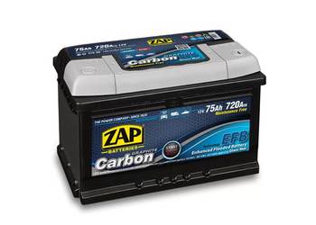 Akumulator 75Ah 720A ZAP CARBON EFB START&STOP