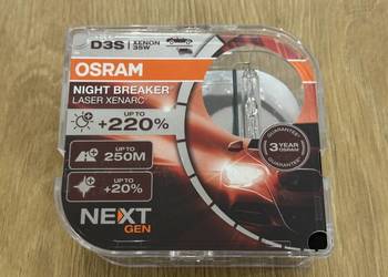 *D3S*OSRAM*night breaker laser xenarc*next gen*+220%*66340XN*kpl.