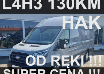 Ford Transit L4H3 130KM Hak Kamera Czujniki Zabudowa paki NiskaCena od ręk…