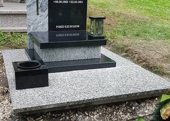 Nagrobek urnowy viscount white / szwed z posadzką nr.1949