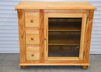 komoda z drewna sosnowego - jak nowa