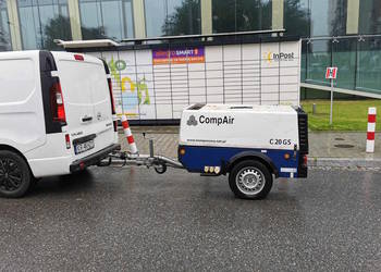 Kompresor śrubowy spalinowy  Compair C20  2M3/min Zarejestrowany 11 bar