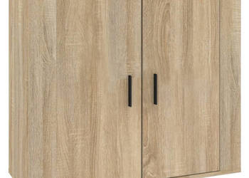 Szafka dąb sonoma 80x33x70 cm materiał drewnopochodny WM-816563