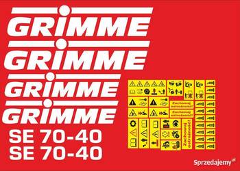 naklejki grimme se 70-40