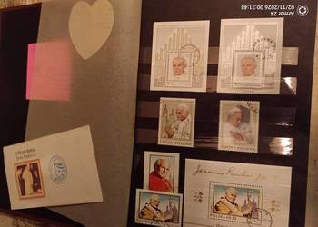 Znaczki klaser Jan Paweł II