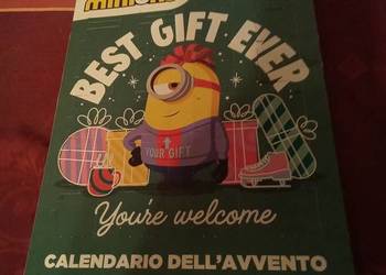 Kalendarz adwentowy Minionki z zawieszką