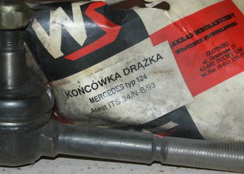 Końcówka drążka kierowniczego L/P MERCEDES W124