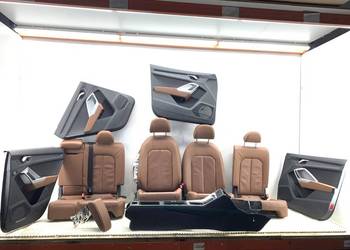 FOTELE KANAPA BOCZKI TUNEL KOMPLET AUDI Q3 II SUV