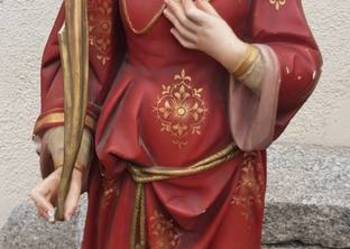 Rzeźba figura Św Barbara XIX wiek