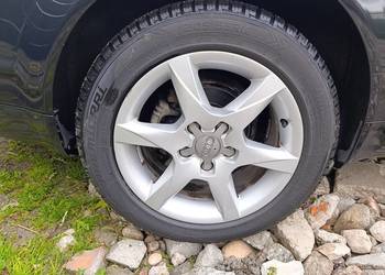 Felgi Aluminiowe 16" 5x112 + Roczne Opony. Audi/VW/Seat