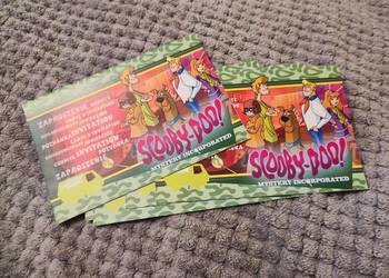Zaproszenie SCOOBY-DOO na urodziny, zabawę, imprezę dla dzieci