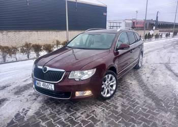 Skoda superb 2 1.8 full opcja skóry keyless bixenon