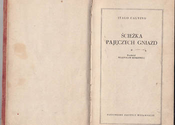 (01460) ŚCIEŻKA PAJĘCZYCH GNIAZD – ITALO CALVINO