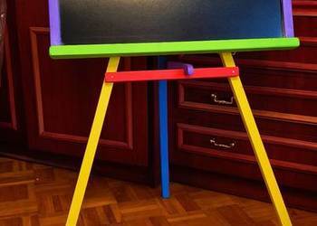 Tablica tradycyjna kredowa czarna stan idealny