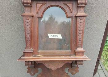 S084 Skrzynia skrzynka obudowa starego zegara ślązaka kapliczka