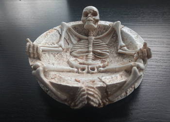 Popielniczka Szkielet Kolekcjonerska