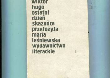 Ostatni dzień skazańca - Wiktor Hugo