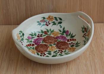 Salaterka ceramiczna ręcznie malowana